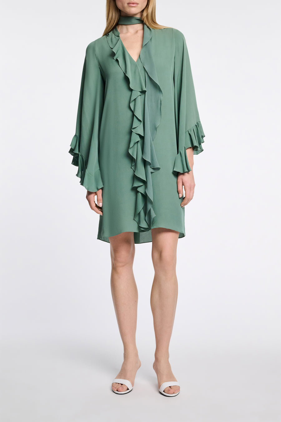 Sheer Twist II Dress-Dorothee Schumacher-Tocca Finita