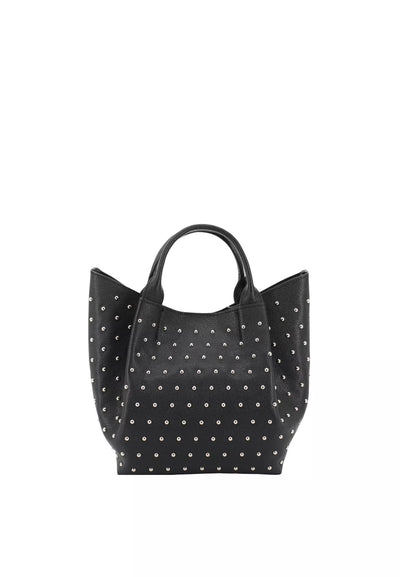 Shopper ESSENTIAL Small Leather Agave Standard Black/Nickel-Abro-Tocca Finita