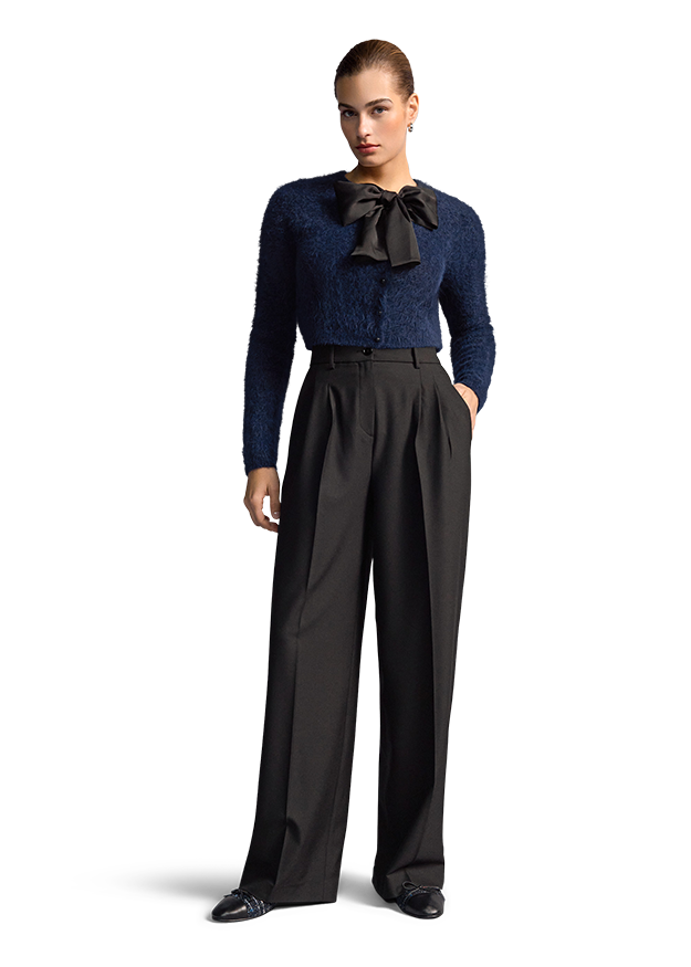 Short Alpaca-Blend Cardigan Stardust-Riani-Tocca Finita