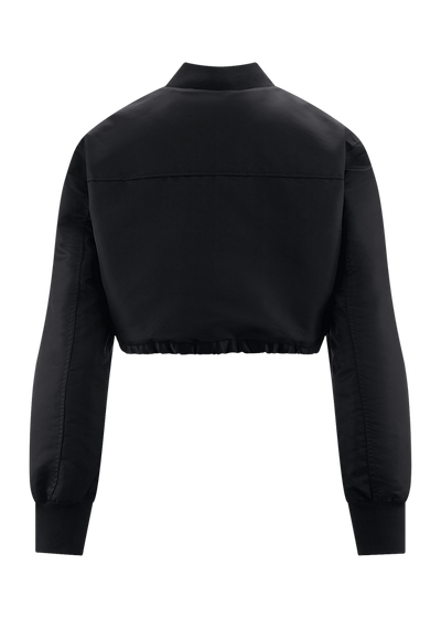 Short Bomber Jacket Black-Riani-Tocca Finita