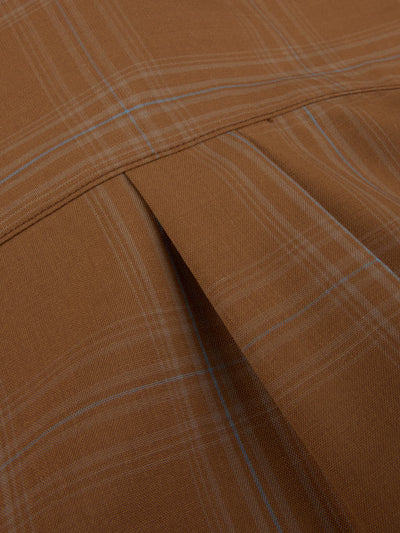 Siri Light brown Merino Wool Shirt-Stenstroms-Tocca Finita