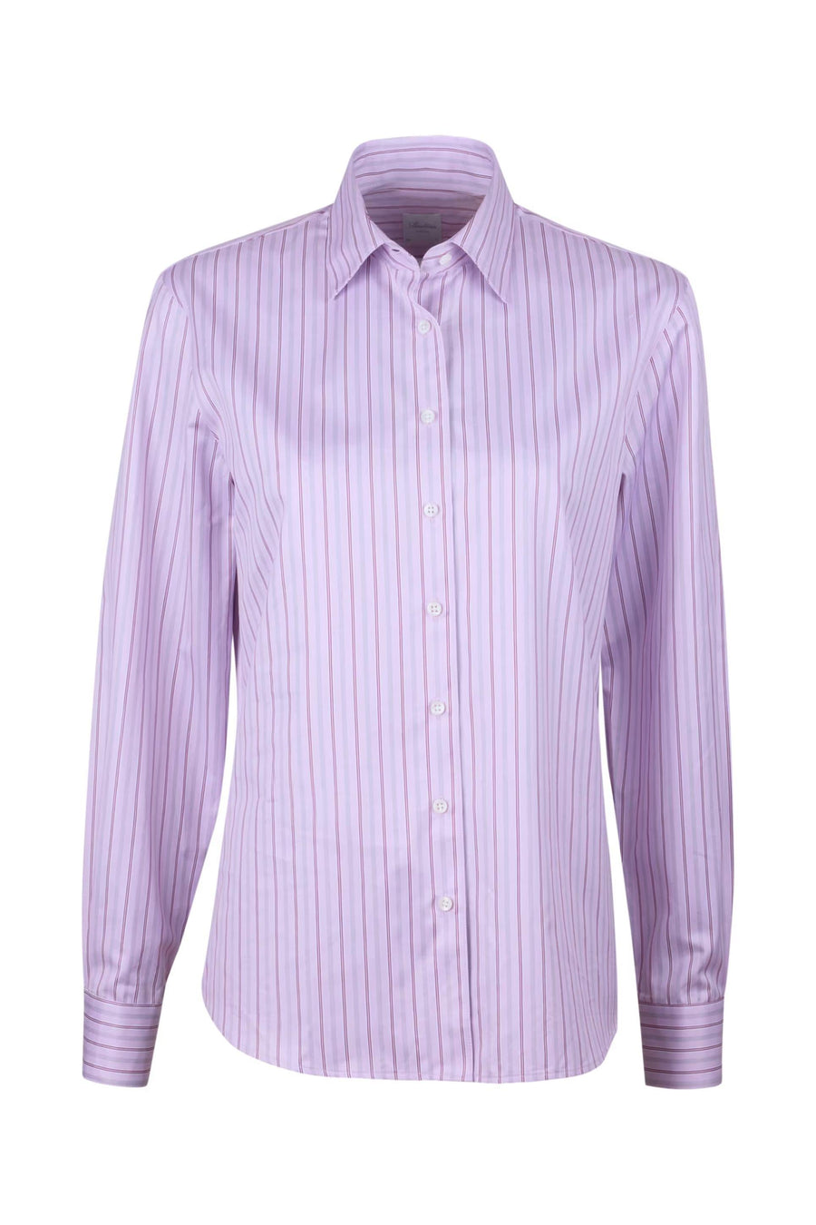 Siri Light Purple Striped Shirt-Stenstroms-Tocca Finita