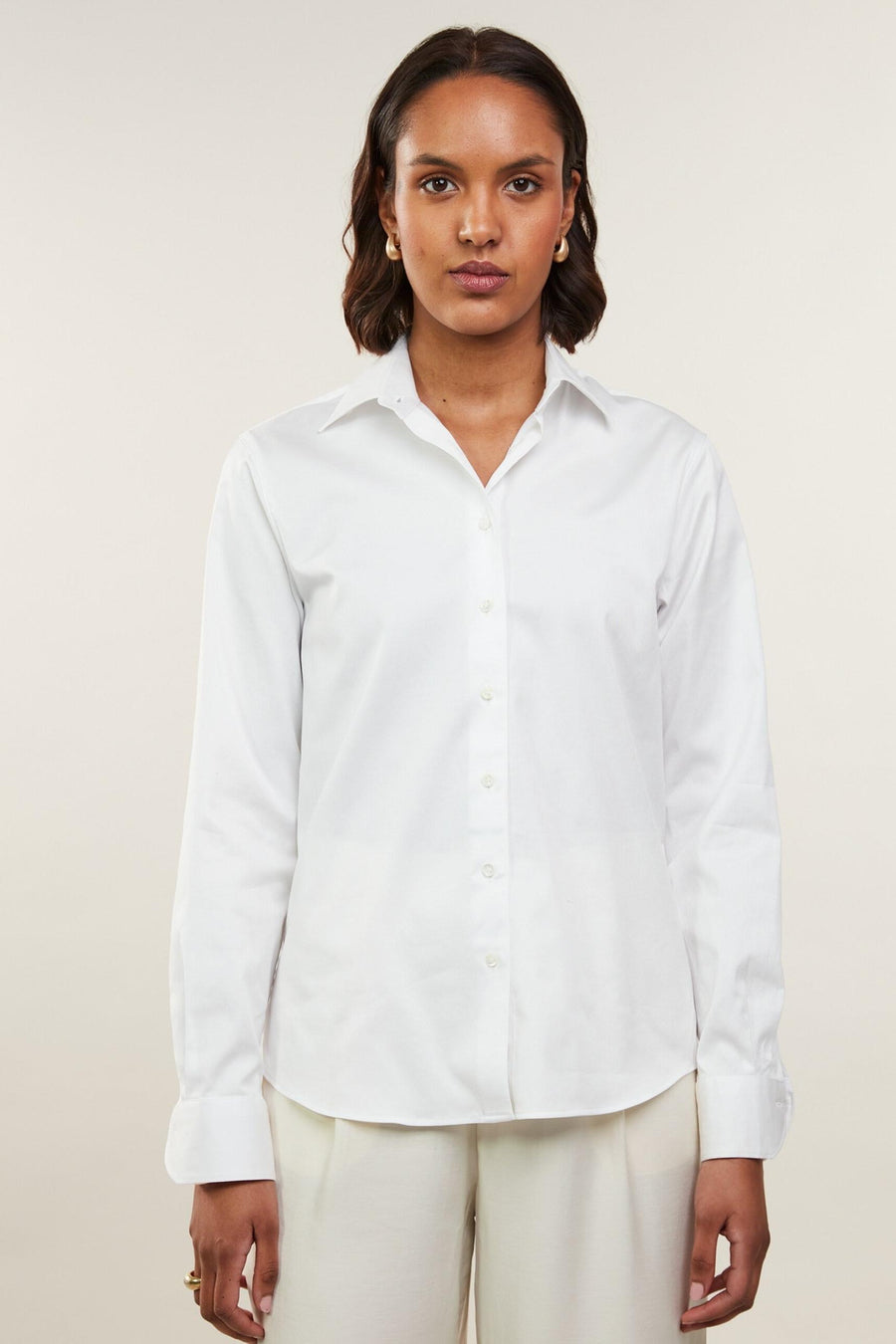 Siri White Shirt-Stenstroms-Tocca Finita