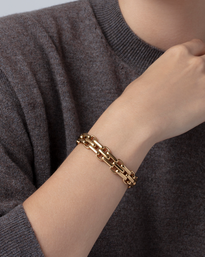 Slim Penelope Bracelet Gold-Jenny Bird-Tocca Finita