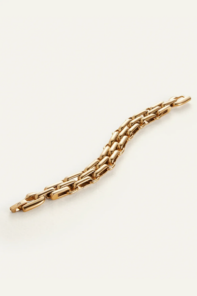 Slim Penelope Bracelet Gold-Jenny Bird-Tocca Finita