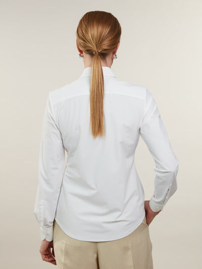 Sofie White Jersey Shirt-Stenstroms-Tocca Finita