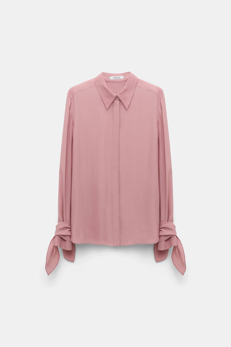 Soft Vibes Blouse Tan-Dorothee Schumacher-Tocca Finita