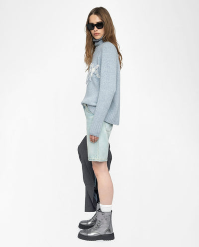 Mora Wool Sweater Light Blue