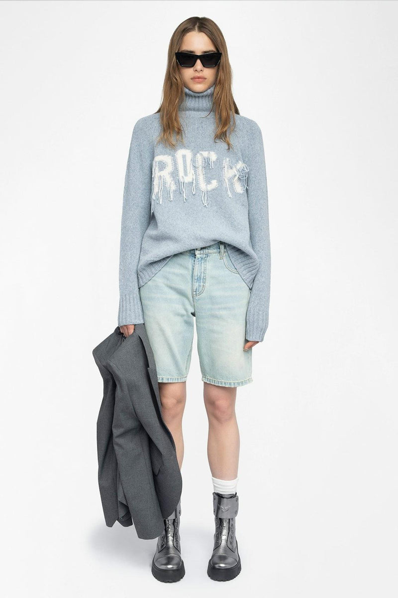Mora Wool Sweater Light Blue