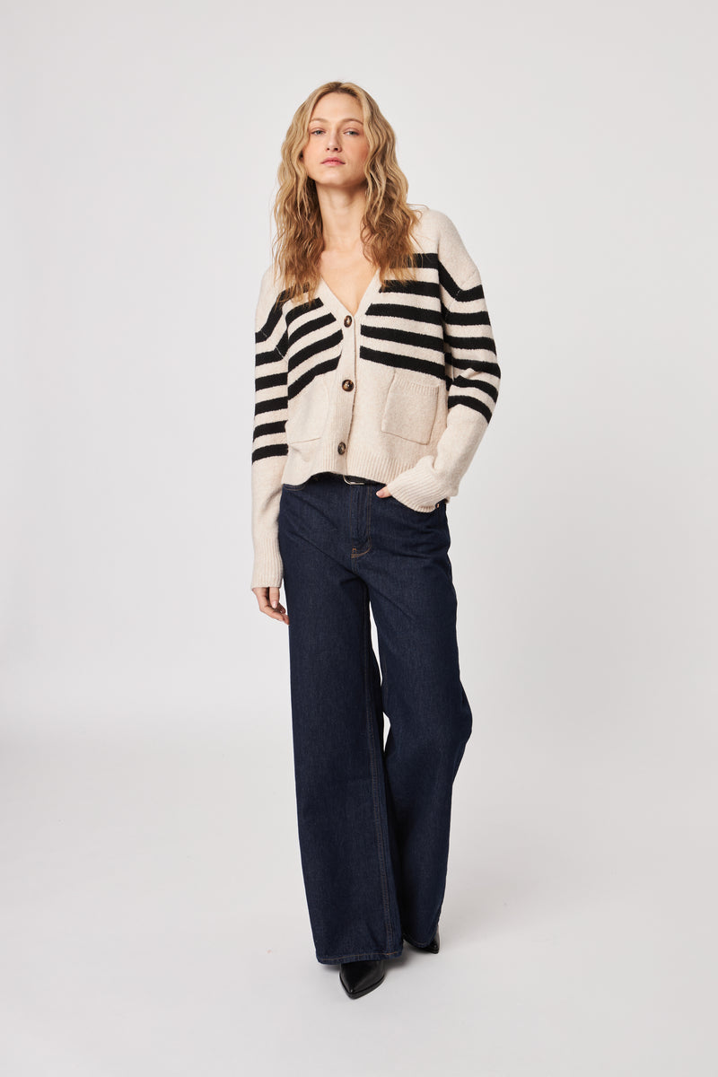 Stanley Nougat Stripe Sweater-John & Jenn-Tocca Finita