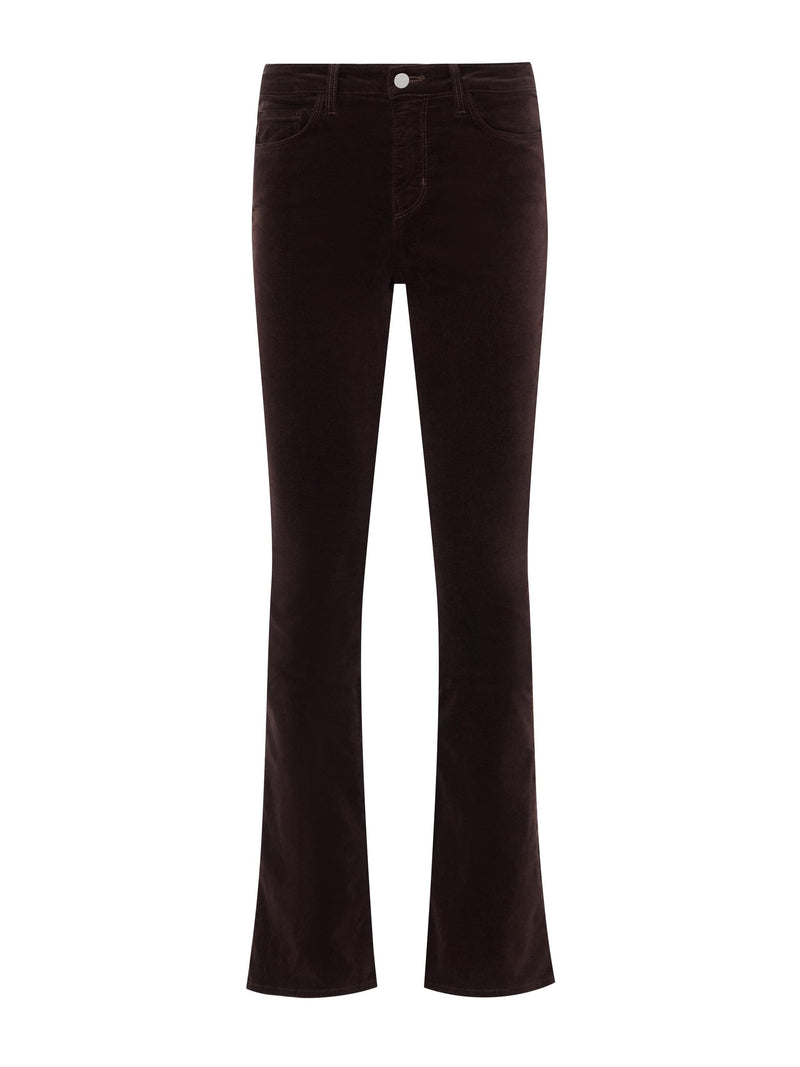 Stevie Velvet Jean Coffee Bean-L&
