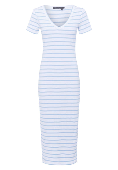 Striped T-Shirt Jersey Dress-Marc Aurel-Tocca Finita
