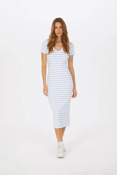 Striped T-Shirt Jersey Dress-Marc Aurel-Tocca Finita
