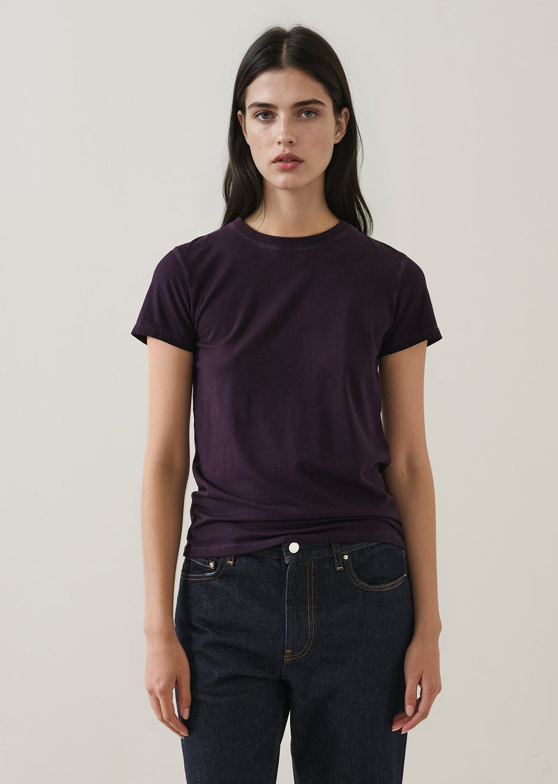 Sublime Reactive Pima Cotton Stretch T-Shirt Bordeaux-Patrick Assaraf-Tocca Finita