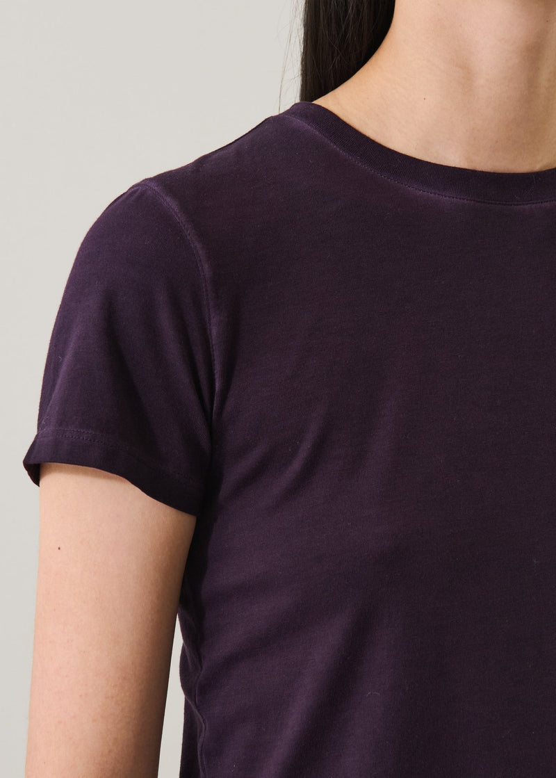 Sublime Reactive Pima Cotton Stretch T-Shirt Bordeaux-Patrick Assaraf-Tocca Finita