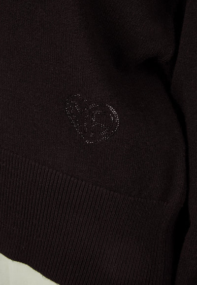 Sweatshirt-Style Sweater Black-Marc Aurel-Tocca Finita