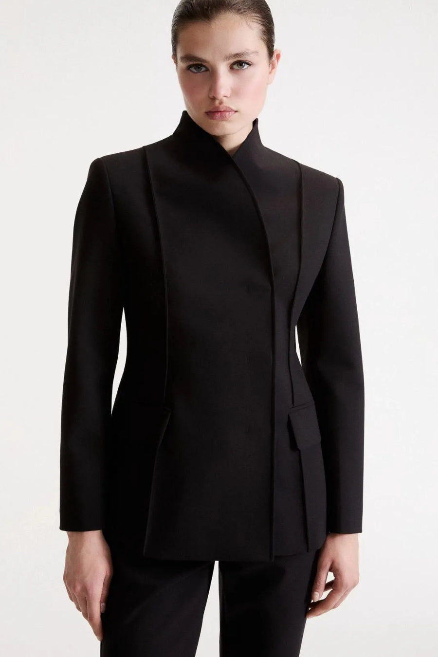 Tailored Cavalry Jacket Black