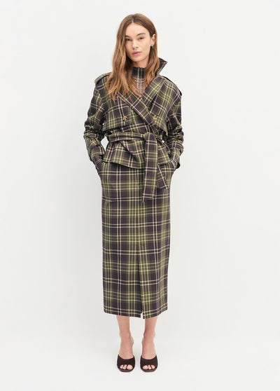 The Meyer Skirt Countryside Plaid-Favourite Daughter-Tocca Finita
