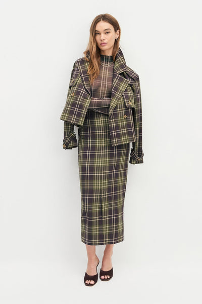 The Meyer Skirt Countryside Plaid-Favourite Daughter-Tocca Finita