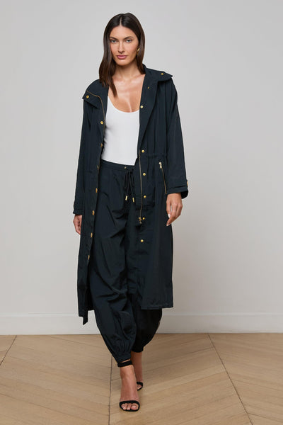 Toshi Windbreaker Black-L'Agence-Tocca Finita