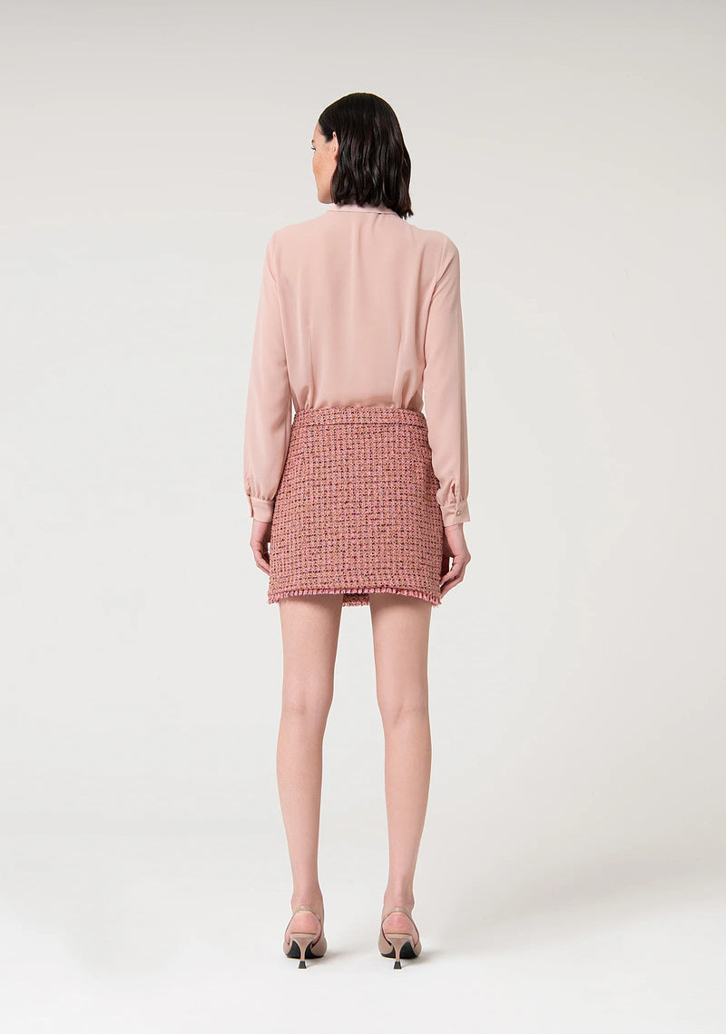 Tweed Mini Skirt-Fracomina-Tocca Finita