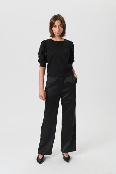 Varaia Pullover Black with Lurex-Part Two-Tocca Finita