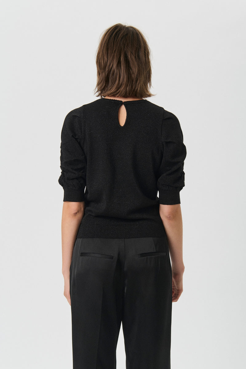 Varaia Pullover Black with Lurex-Part Two-Tocca Finita
