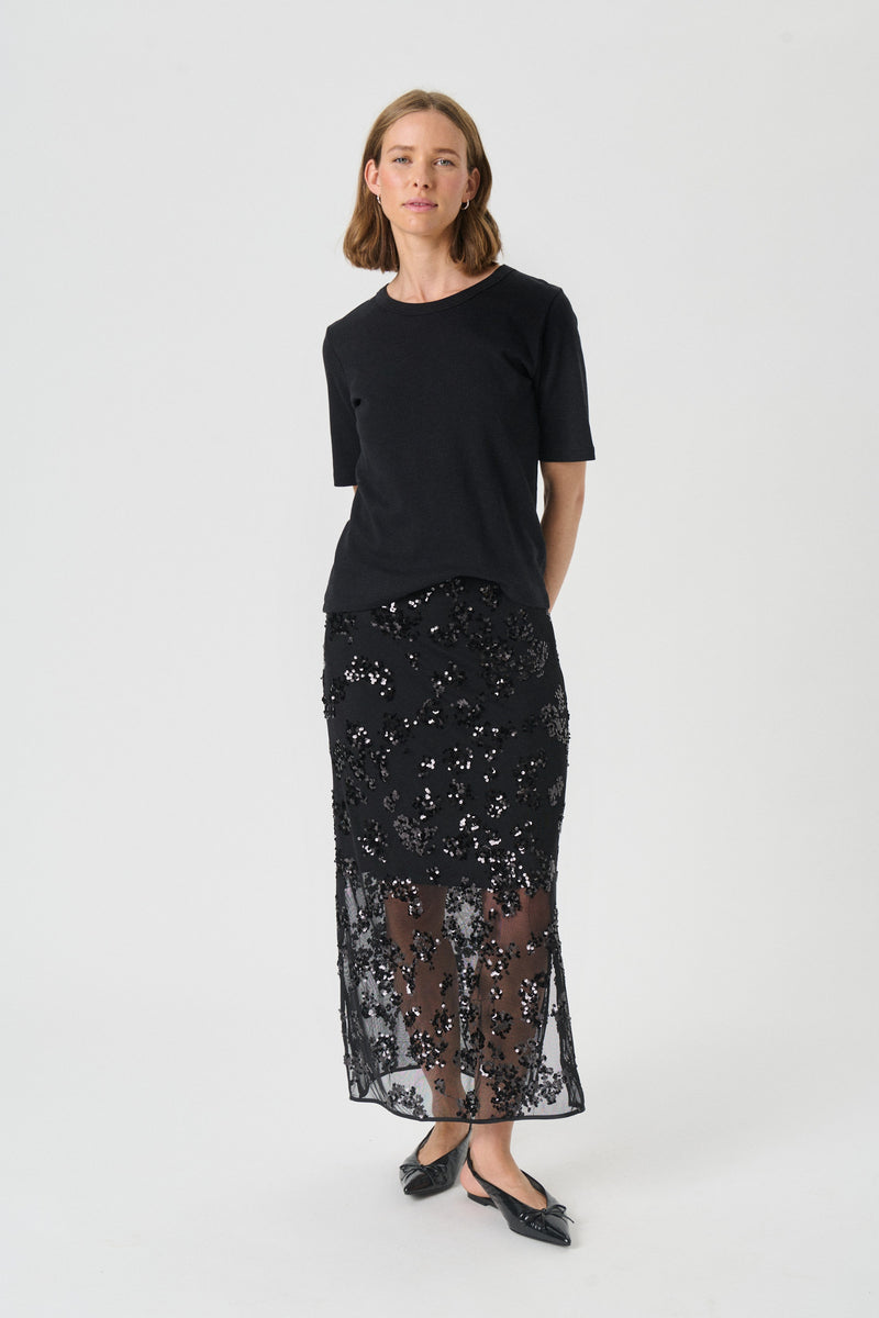 Vivika Skirt Black-Part Two-Tocca Finita