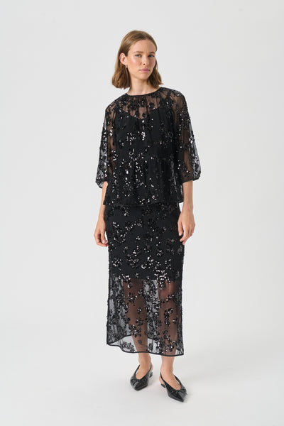 Vivika Skirt Black-Part Two-Tocca Finita