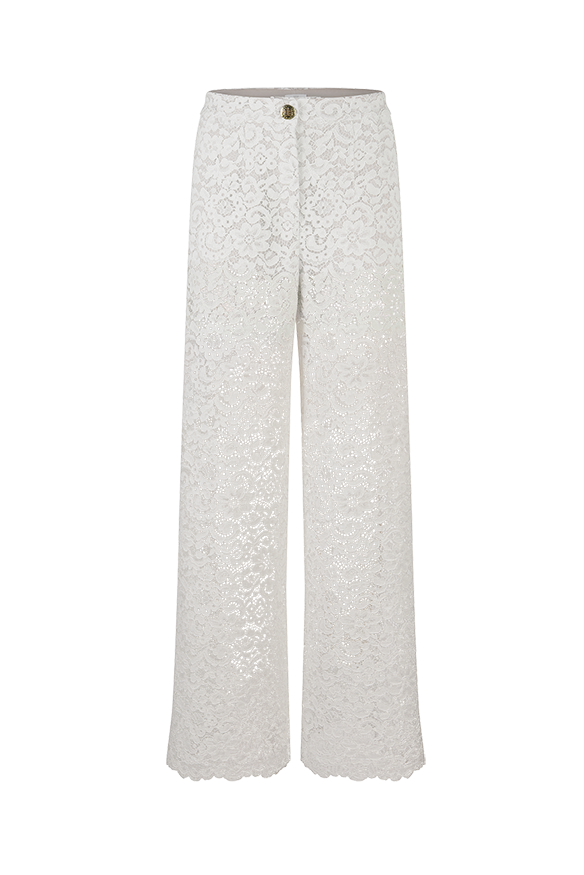 Wide Fit Lace Pants-Riani-Tocca Finita