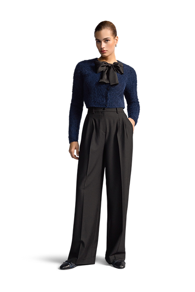 Wide Fit Suit Trousers Black-Riani-Tocca Finita