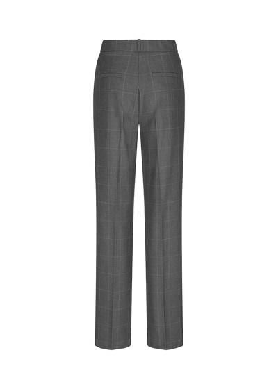Wide Fit Trousers with Checked Pattern Rock-Riani-Tocca Finita