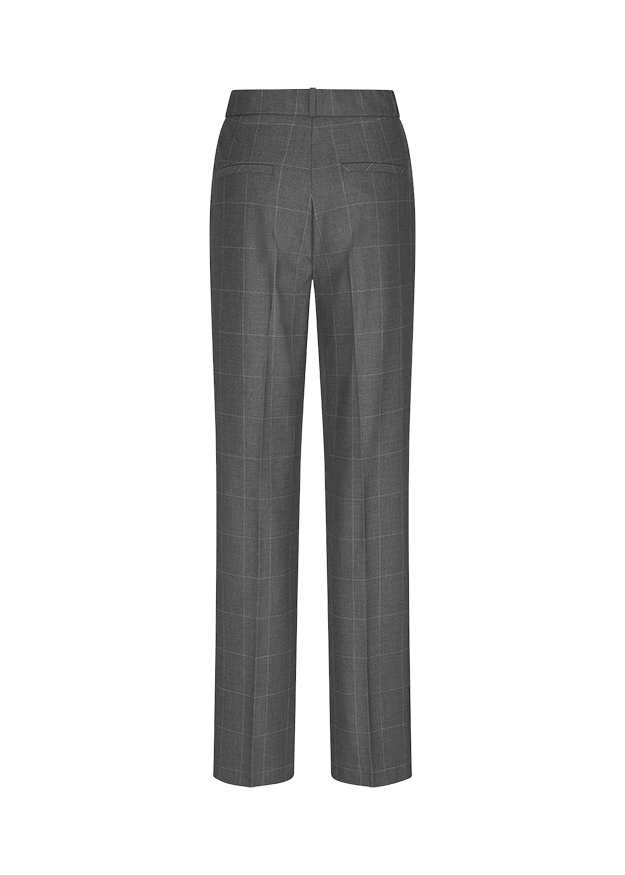 Wide Fit Trousers with Checked Pattern Rock-Riani-Tocca Finita