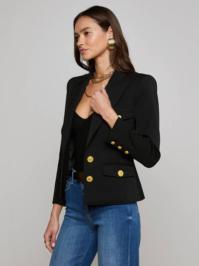 Wylla Blazer Black-L'Agence-Tocca Finita
