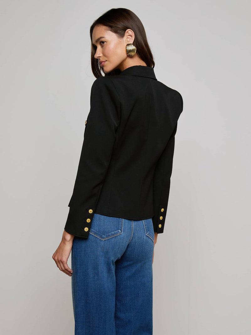 Wylla Blazer Black-L&