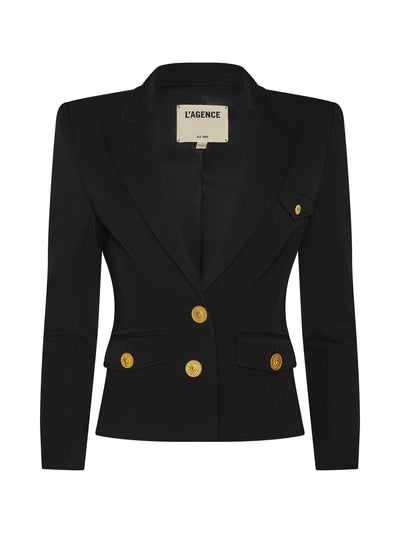 Wylla Blazer Black-L'Agence-Tocca Finita