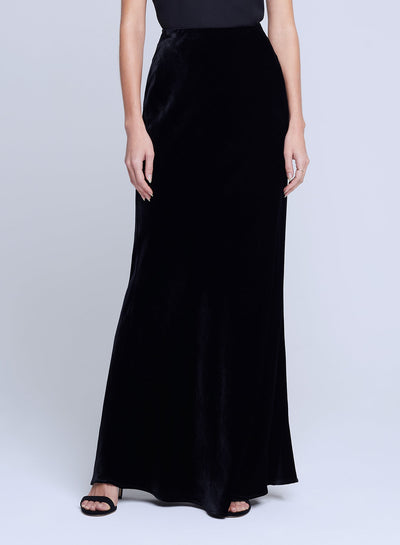 Zeta Long Skirt by L'agence-L'Agence-Tocca Finita