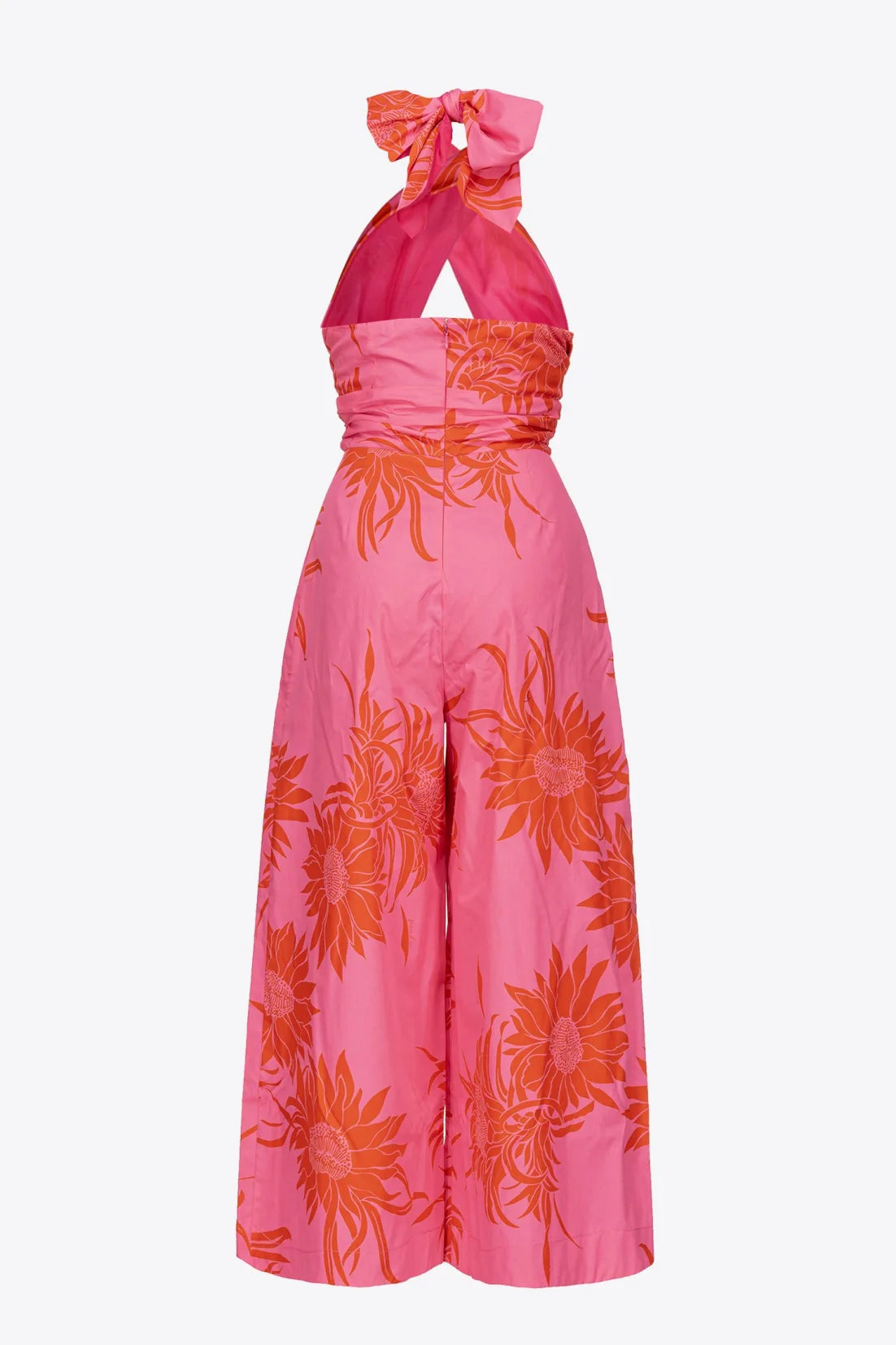 Tardivo jumpsuit with printed flowers by Pinko