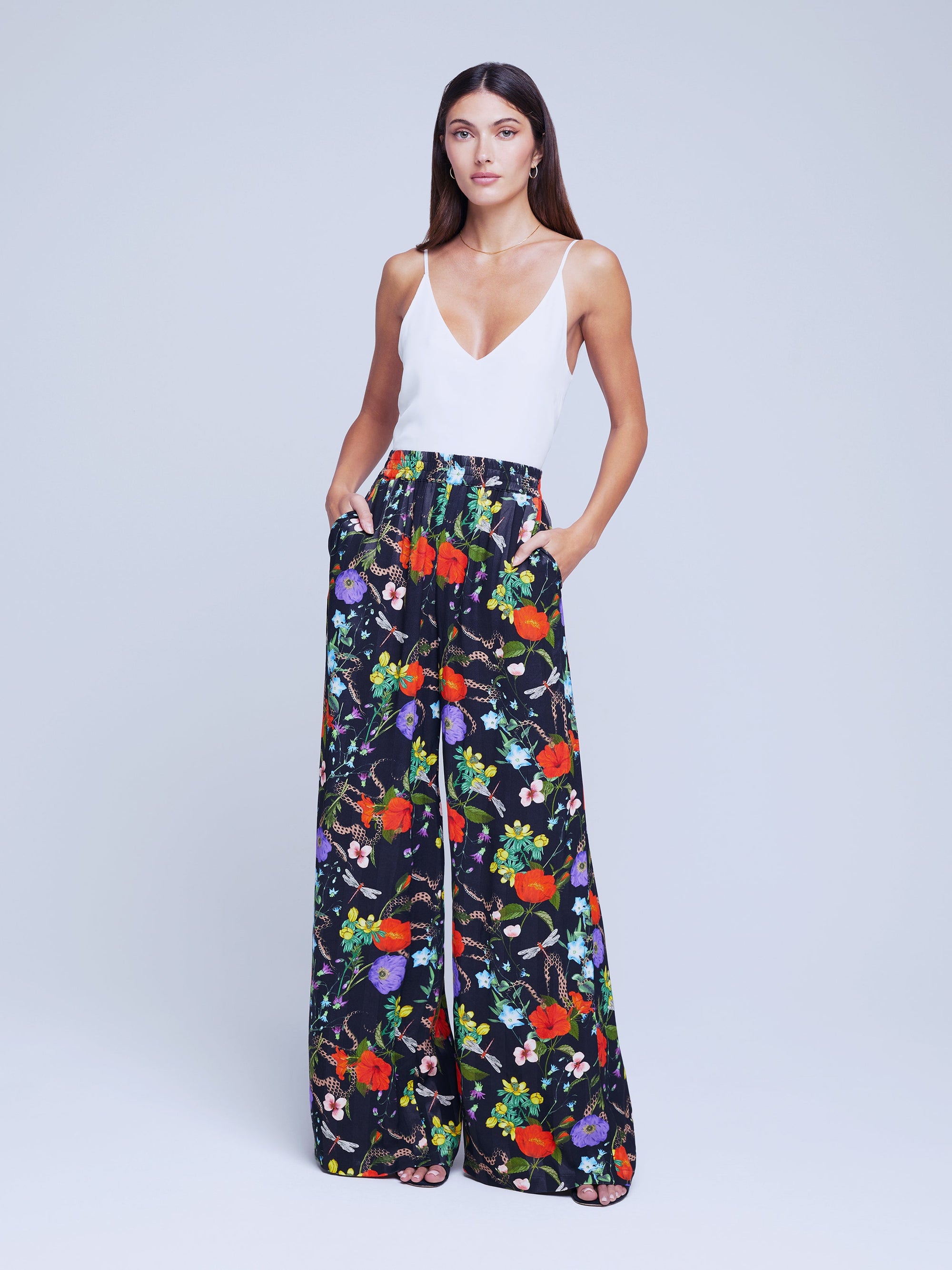 Ivy Wide Leg Pant by L'AGENCE
