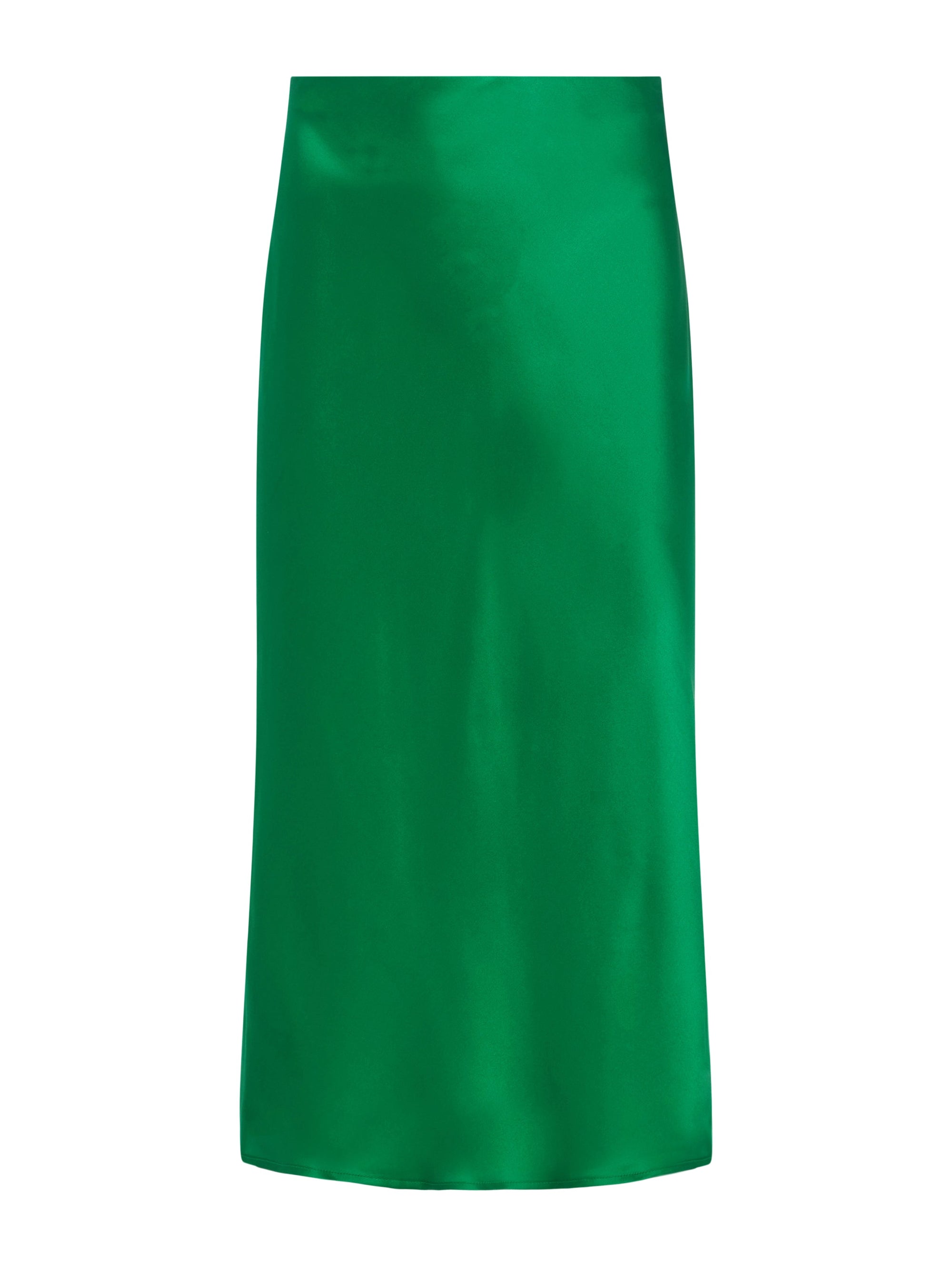 Perin Bias Mid-length Skirt 100% Silk by L'AGENCE