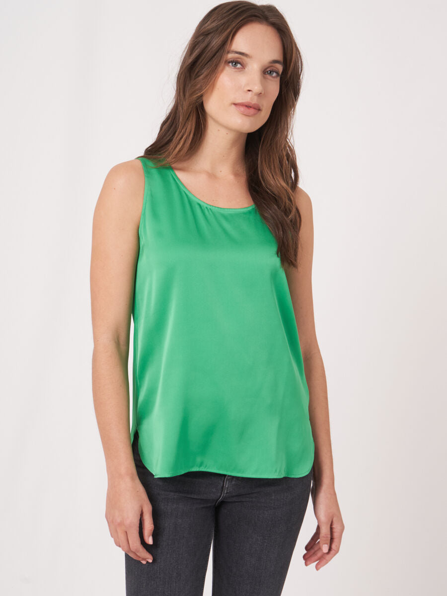 Silk Tank Top by Repeat