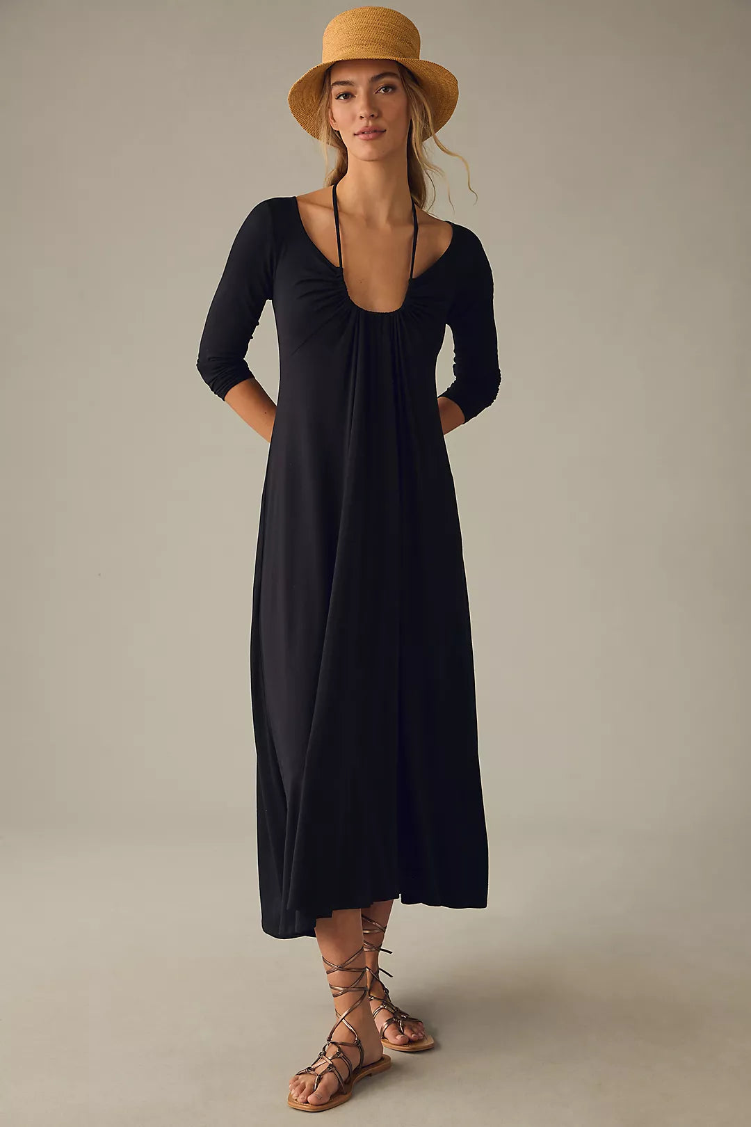 Jules Jersey Long Sleeve Dress by Velvet by Graham & Spencer