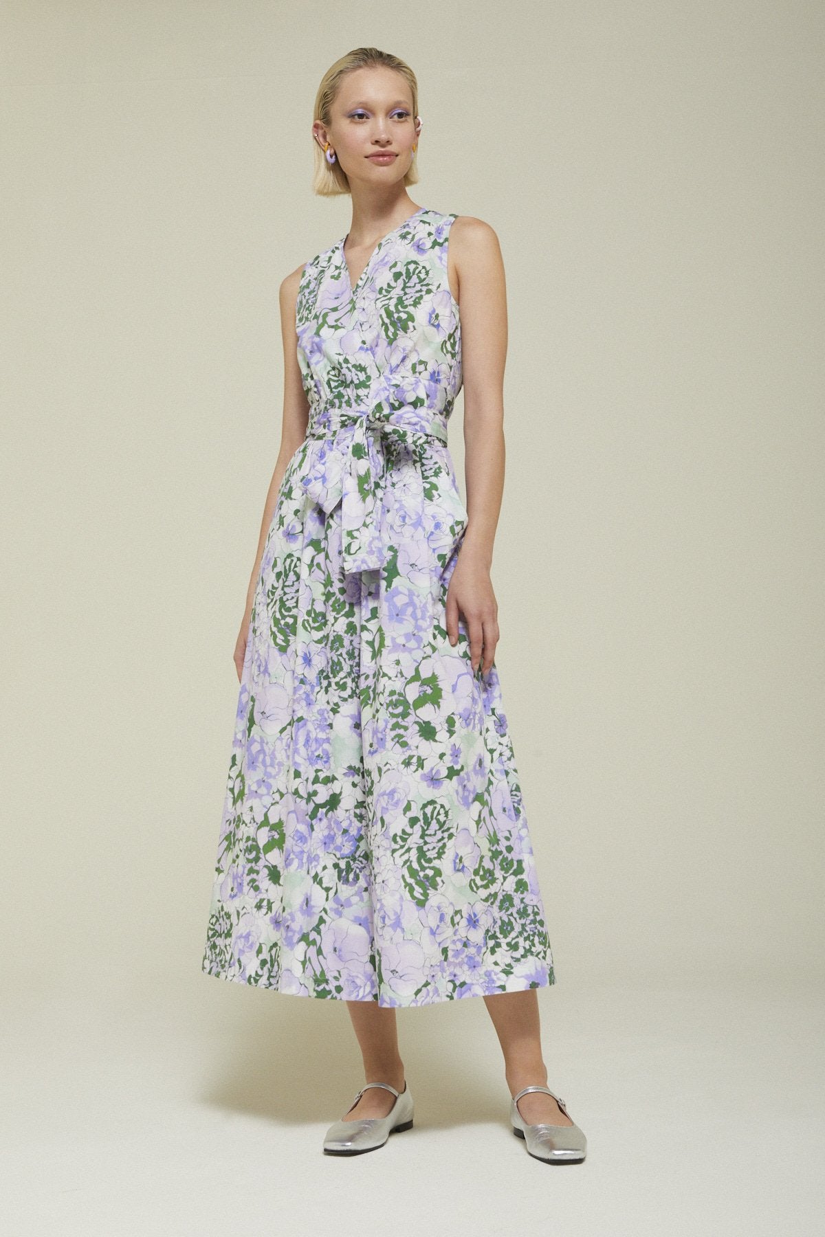 Pansey Floral Dress By Ottod'ame